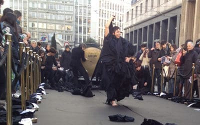 A Benetton le sacan los colores en la semana de la moda de Milán