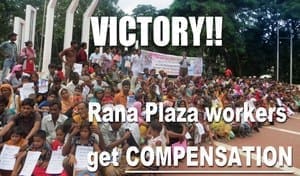 ¡El Fondo Rana Plaza al fin alcanza los 30 millones de $ necesarios para indemnizar a las víctimas!  Muchas gracias por vuestro apoyo en estos 2 años.