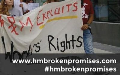 3 de mayo. Día de acción por unas fábricas seguras; las personas que trabajan en las fábricas proveedoras de H&M siguen arriesgando sus vidas