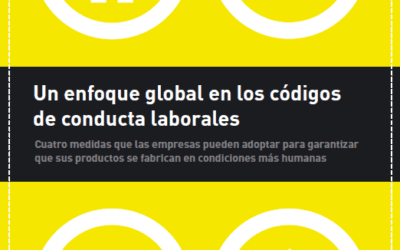 Un enfoque global en los códigos de conducta laborales
