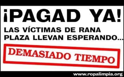 Es hora de que las marcas de ropa paguen