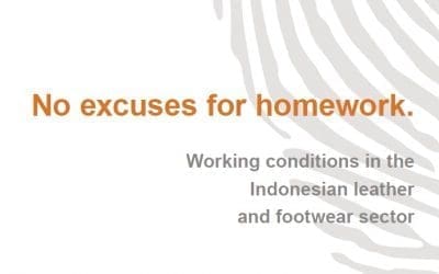 REPORT: NO EXCUSES FOR HOMEWORK