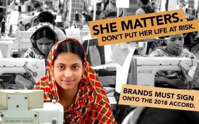 Iniciamos una semana de acciones para reclamar a las marcas que firmen el Acuerdo de Bangladesh 2018