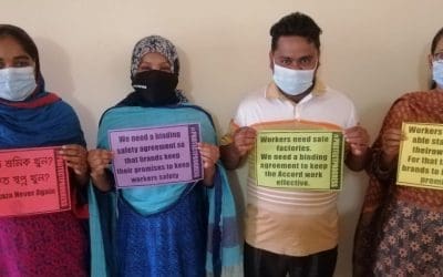 Benetton, Zara, Primark… ¡Firmad un acuerdo vinculante por la seguridad en vuestras fábricas!