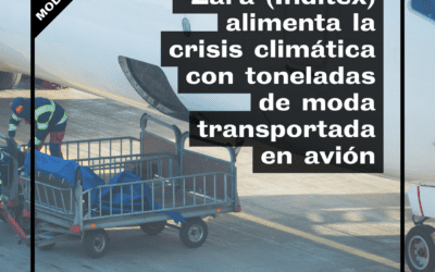 El clima, rumbo a la destrucción por los vuelos fast-fashion