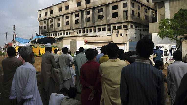 PAKISTAN-DISASTER-FIRE