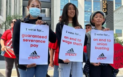 Hulu Garment | Escribe a Amazon, adidas y otras marcas para que devuelvan los salarios robados